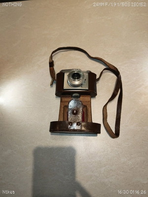 Cima-44 collectible camera like new with leather strap and case