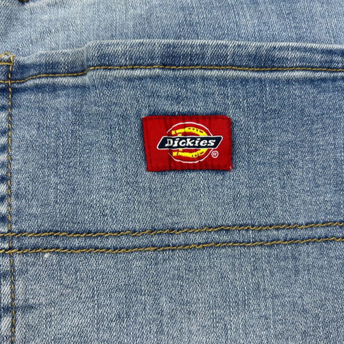 Dickies Girl Denim shorts used, blue, high waist, Y2K streetwear skate women's summer
