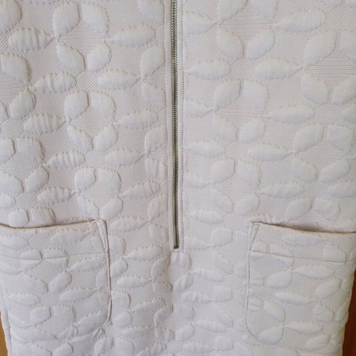 Alerte blouse dress used with embossed design size M