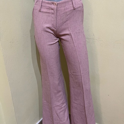 Positivo pink women's pants XS like new with special weave