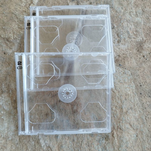 Double CD DVD cases