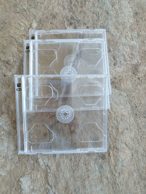 Double CD DVD cases