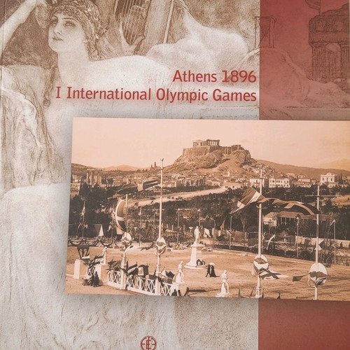 Book about the Olympic Games commemorative in English