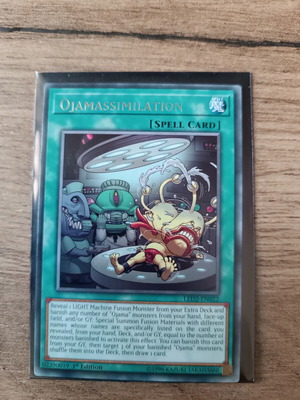 Ojamassimilation Yu-Gi-Oh! Card mint, 1st Edition