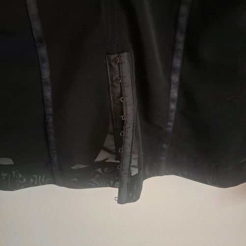 Italian transparent mesh jacket like new with Swarovski details