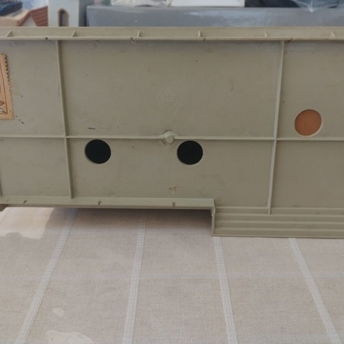 HO scale model train station buildings