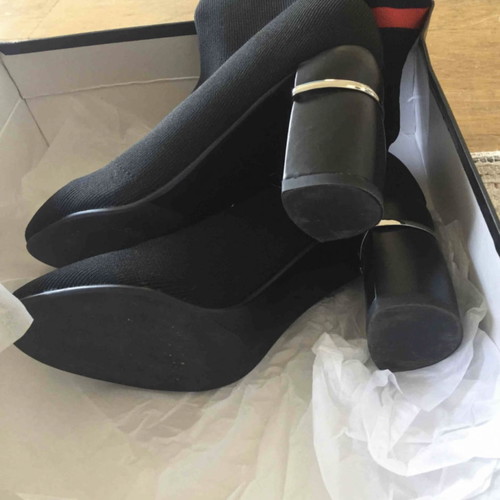 Favela ankle boots new black size 37