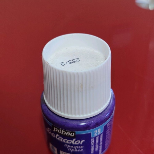 Shoe paint with wear resistance