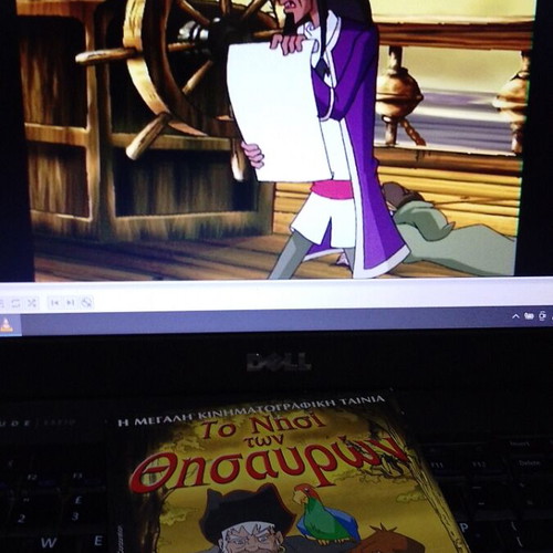 Treasure Island DVD like new, dubbed animated movie