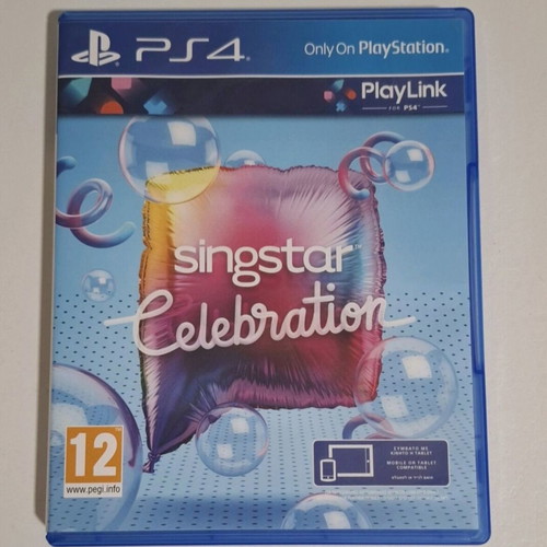 SingStar Celebration PS4 game used