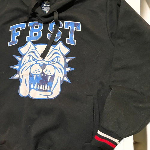 Black hoodie XXL new with hood and pockets