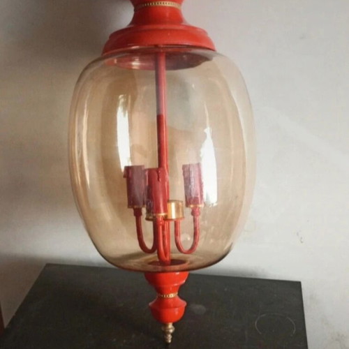 Ceiling light like new, 1990s with three lamp sockets