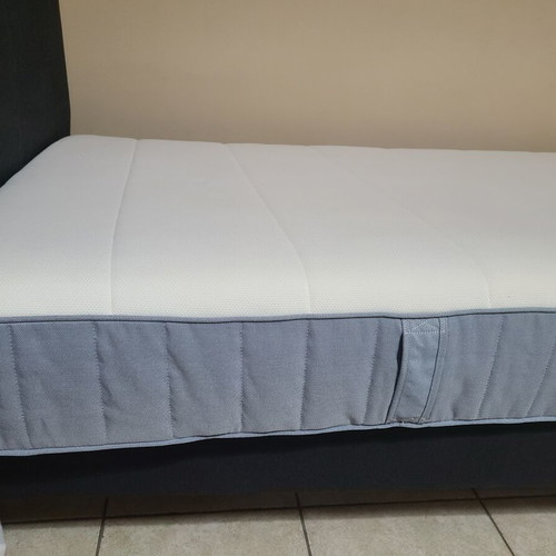 IKEA VESTERÖY mattress with pocket springs like new, 90x200 cm