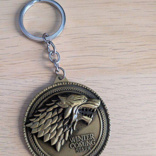 Game of Thrones Stark Keychain new