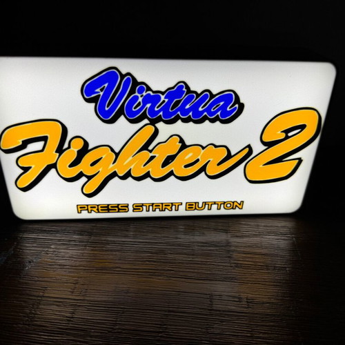 Sega Virtua Fighter 2 lamp like new, USB with switch