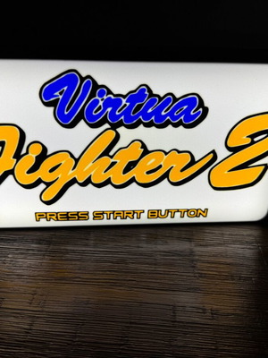 Sega Virtua Fighter 2 lamp like new, USB with switch