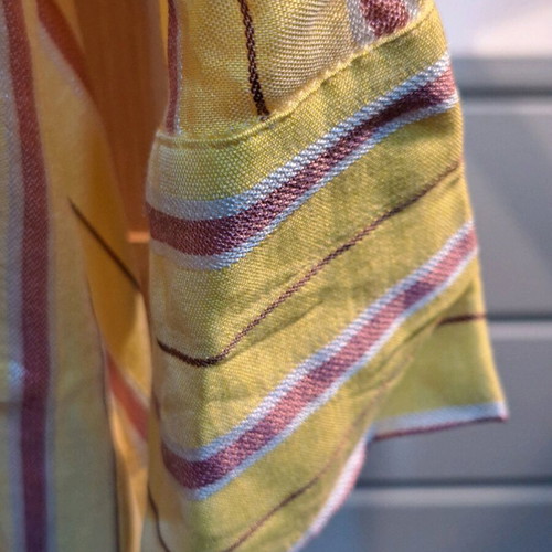 Zara Striped Dress Size XS New, Multicolor Yellow
