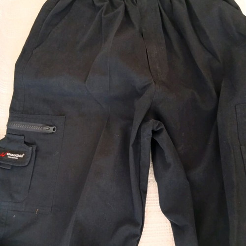 Men's sweatpants size M like new, dark blue