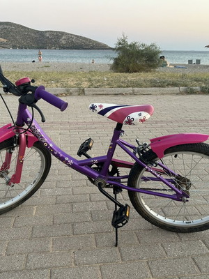 Style Mascot 20” kids bicycle used, pink-purple