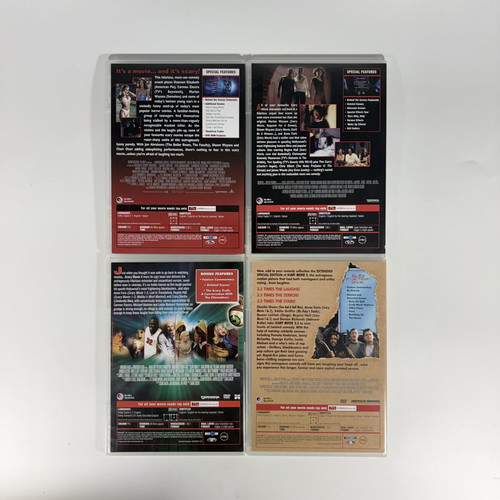 Scary Movie 1-4 DVD box set like new with English subtitles