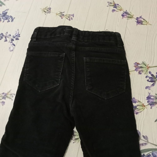 Corduroy velvet pants for girl 5 years Monoprix like new