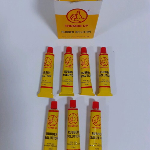 Rubber Solution closed glue tubes new