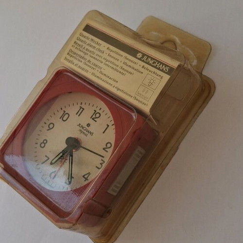 Junghans Germany Retro Quartz table clock like new, analog
