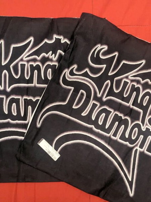 King Diamond pillowcases new, 45x45 cm, set of 2