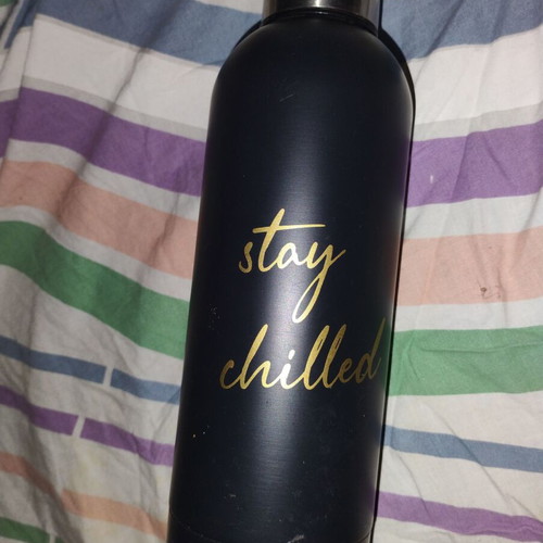 Black thermos new