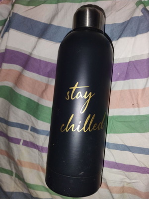 Black thermos new
