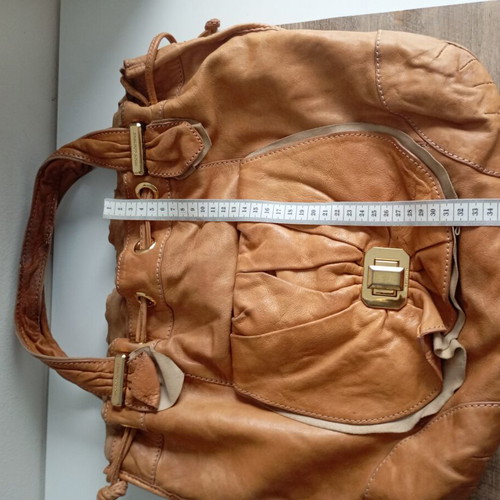 Juicy Couture leather handbag used, orange