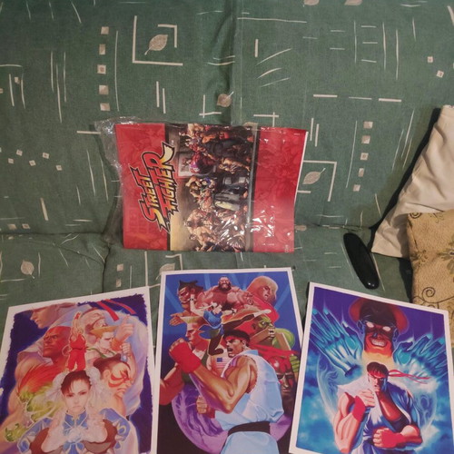 Street Fighter official figures new, sealed with extras