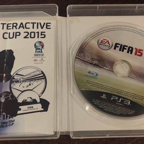 FIFA 15 PS3 game used, sports genre