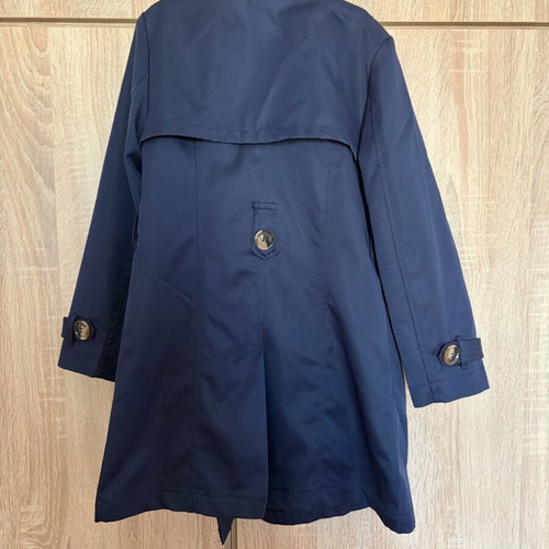 Blue Ativo trench coat 8 years like new, unworn