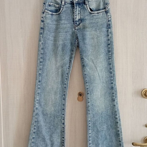 Flared jeans like new, size XS 34 6, blue