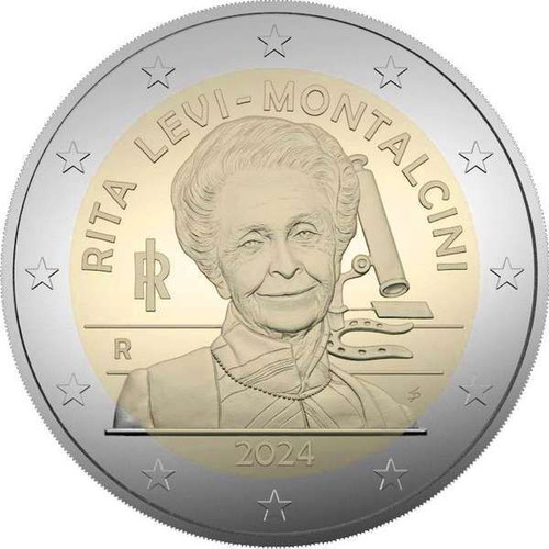 Ιταλία 2 Ευρώ 2024 UNC αναμνηστικό νόμισμα Montalcini