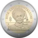 Ιταλία 2 Ευρώ 2024 UNC αναμνηστικό νόμισμα Montalcini