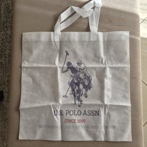 U.S. Polo Assn. backpack new, beige with brown details