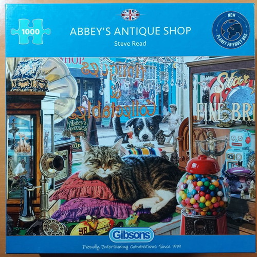 Gibsons Abbey's Antique Shop 1000-piece puzzle