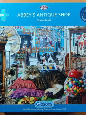 Gibsons Abbey's Antique Shop 1000-piece puzzle
