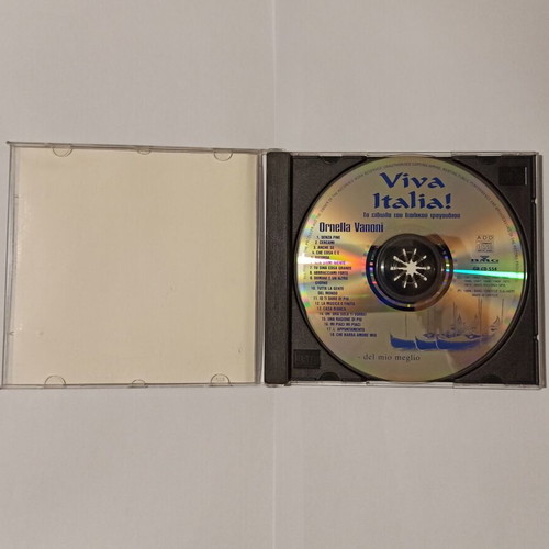 Ornella Vanoni Viva Italia CD used, Italian songs
