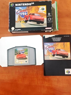 Nintendo 64 Cruis’n USA σαν καινούργιο, ευρωπαϊκή έκδοση PAL