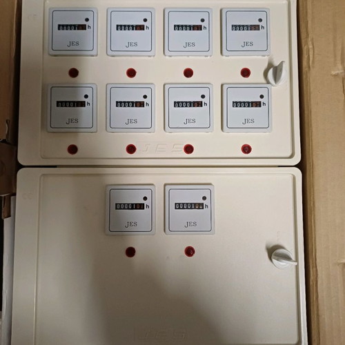 JES Hour Meter Panel 10 Apartments new