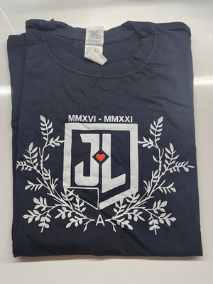 Zack Snyder Justice League Movie Limited T-shirt used, black, size S
