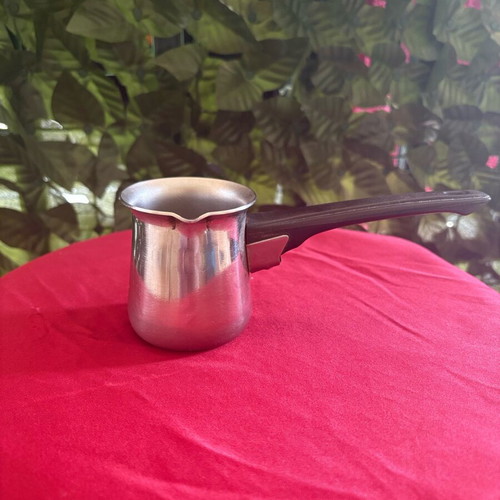 Aluminum Greek Coffee Briki 8cm vintage, like new