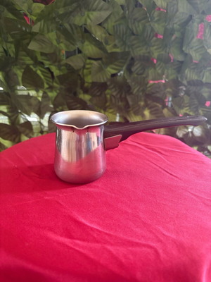 Aluminum Greek Coffee Briki 8cm vintage, like new
