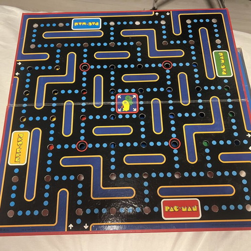 Pac Man board game for parts