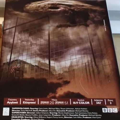 Natural Disasters Countdown DVD new, documentary
