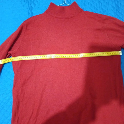 Women's sweater Leggenda like new, dark red, one size