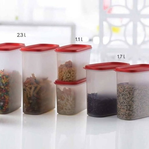 Modular Oval Set of 3 Tupperware Containers new